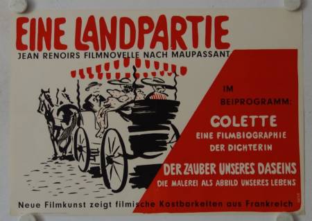Eine Landpartie originales deutsches Filmplakat